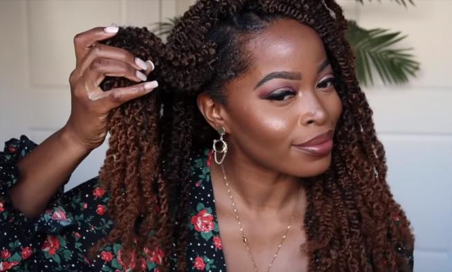 An Easier And Faster Method To Install Crochet Braids With No Cornrows An Easier And Faster Method To Install Crochet Braids With No Cornrows