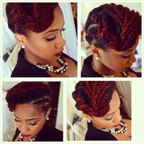 flat twist braids hairstyles 7