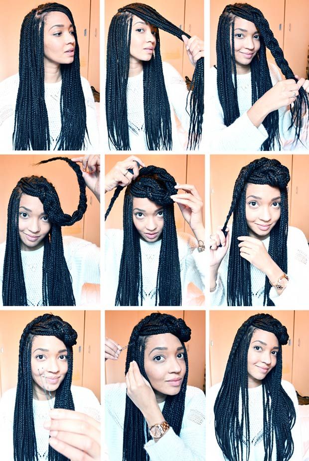Various Models You Can Do With Box Braids