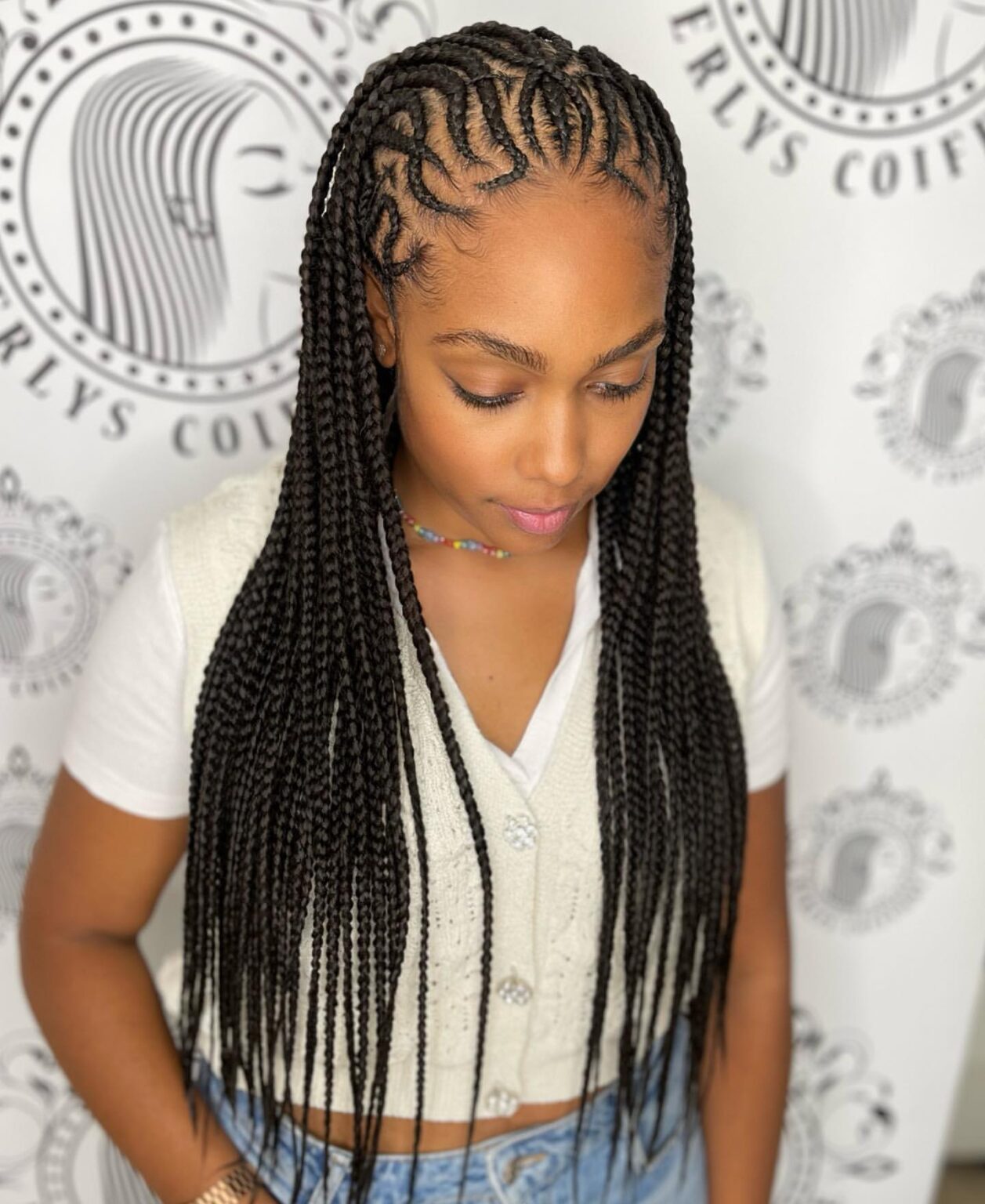 [Letter3 5] Medium Box Braids Styles Pictures - xdampi8